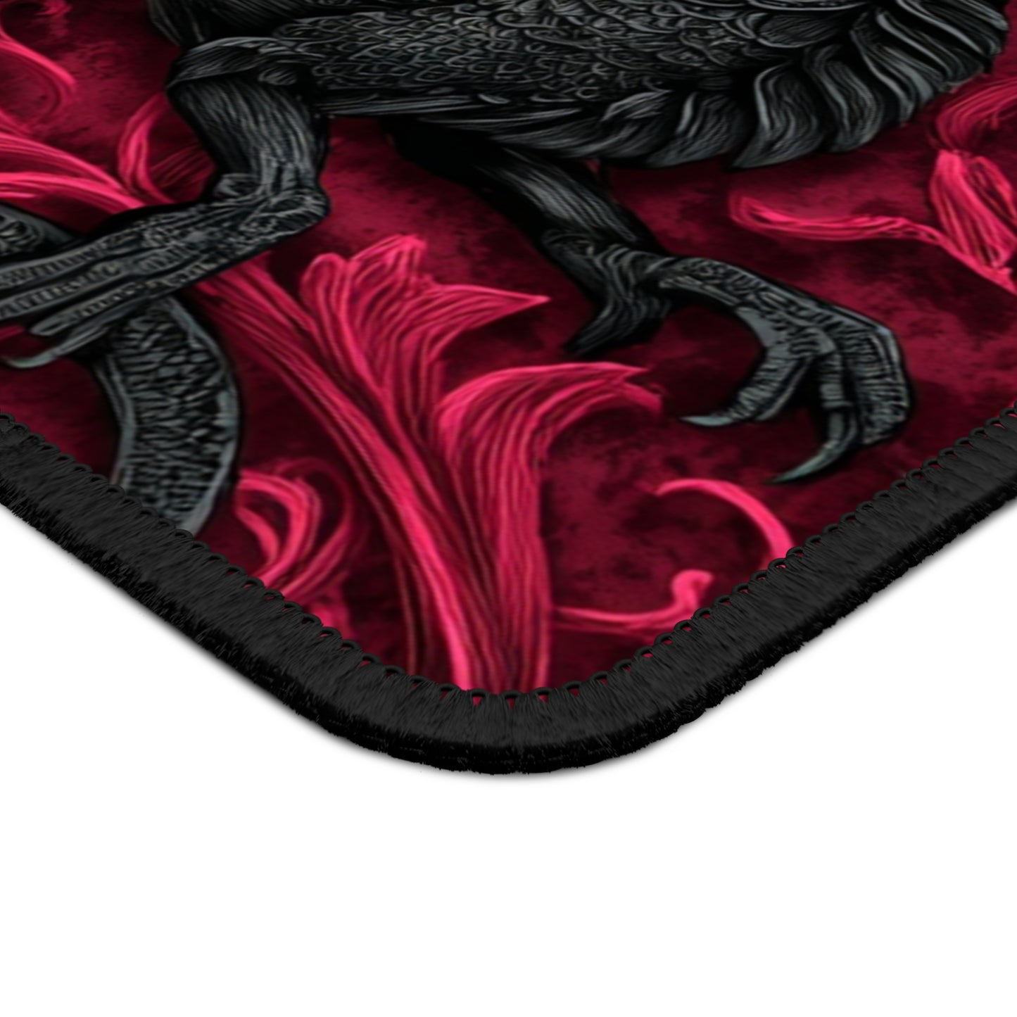 Crimson Shadow Dragon Mouse Pad