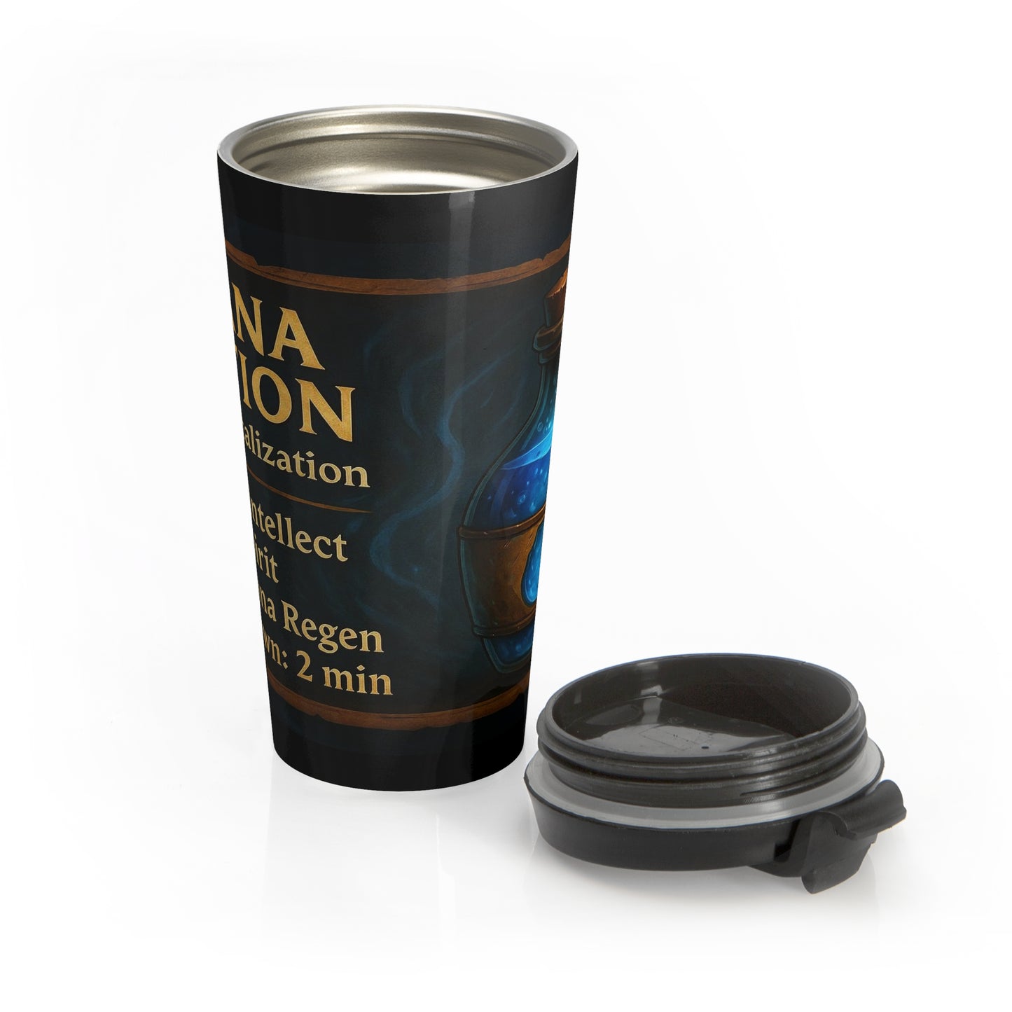 Mana Potion Travel Mug – 15oz Stainless Steel