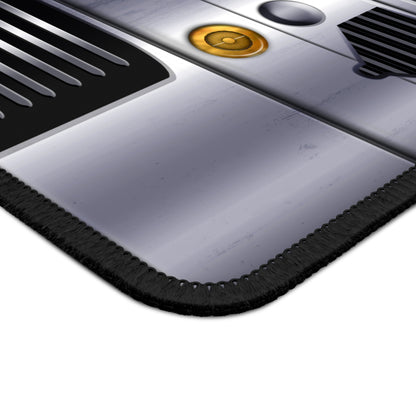 Teal Laser Sword Mouse Pad