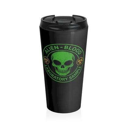 Alien Blood Laboratory Stainless Steel Travel Mug – 15oz
