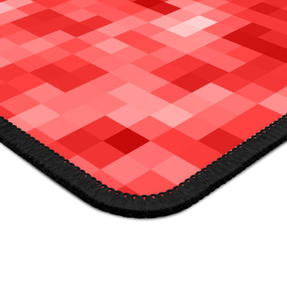 Red Pixel Mouse Pad