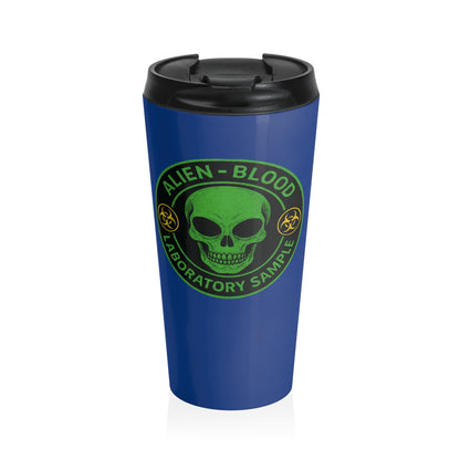 Alien Blood Laboratory Stainless Steel Travel Mug – 15oz