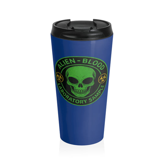 Alien Blood Laboratory Stainless Steel Travel Mug – 15oz
