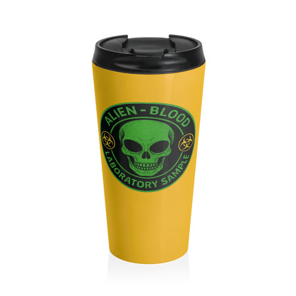 Alien Blood Laboratory Stainless Steel Travel Mug – 15oz