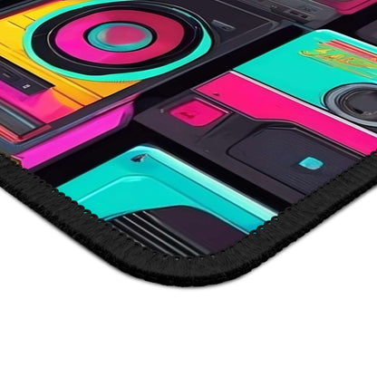 Retro Tape Stack Mouse Pad