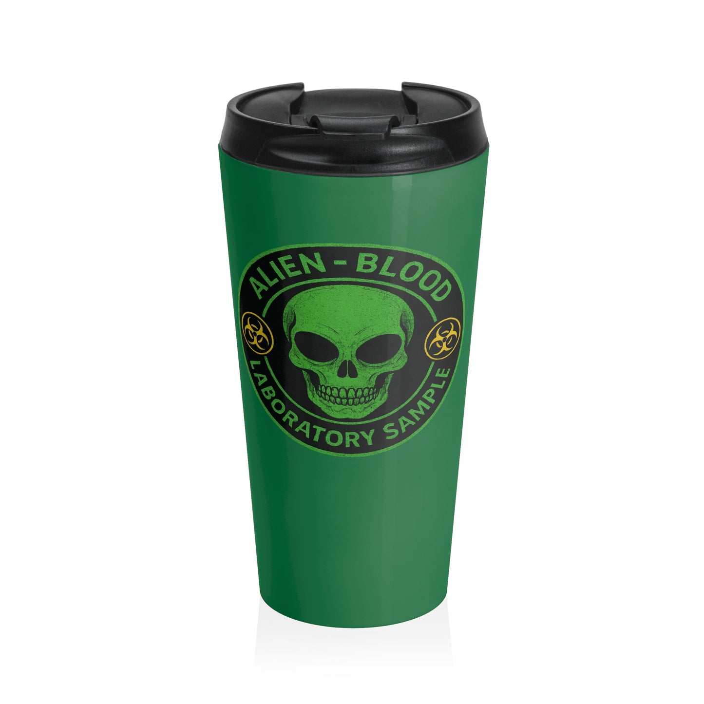 Alien Blood Laboratory Stainless Steel Travel Mug – 15oz
