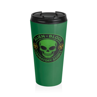Alien Blood Laboratory Stainless Steel Travel Mug – 15oz