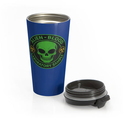 Alien Blood Laboratory Stainless Steel Travel Mug – 15oz