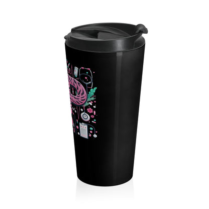 NP Nurse Pride Stainless Steel Travel Mug – 15oz