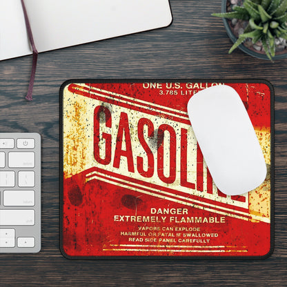 Gasoline Warning Mouse Pad