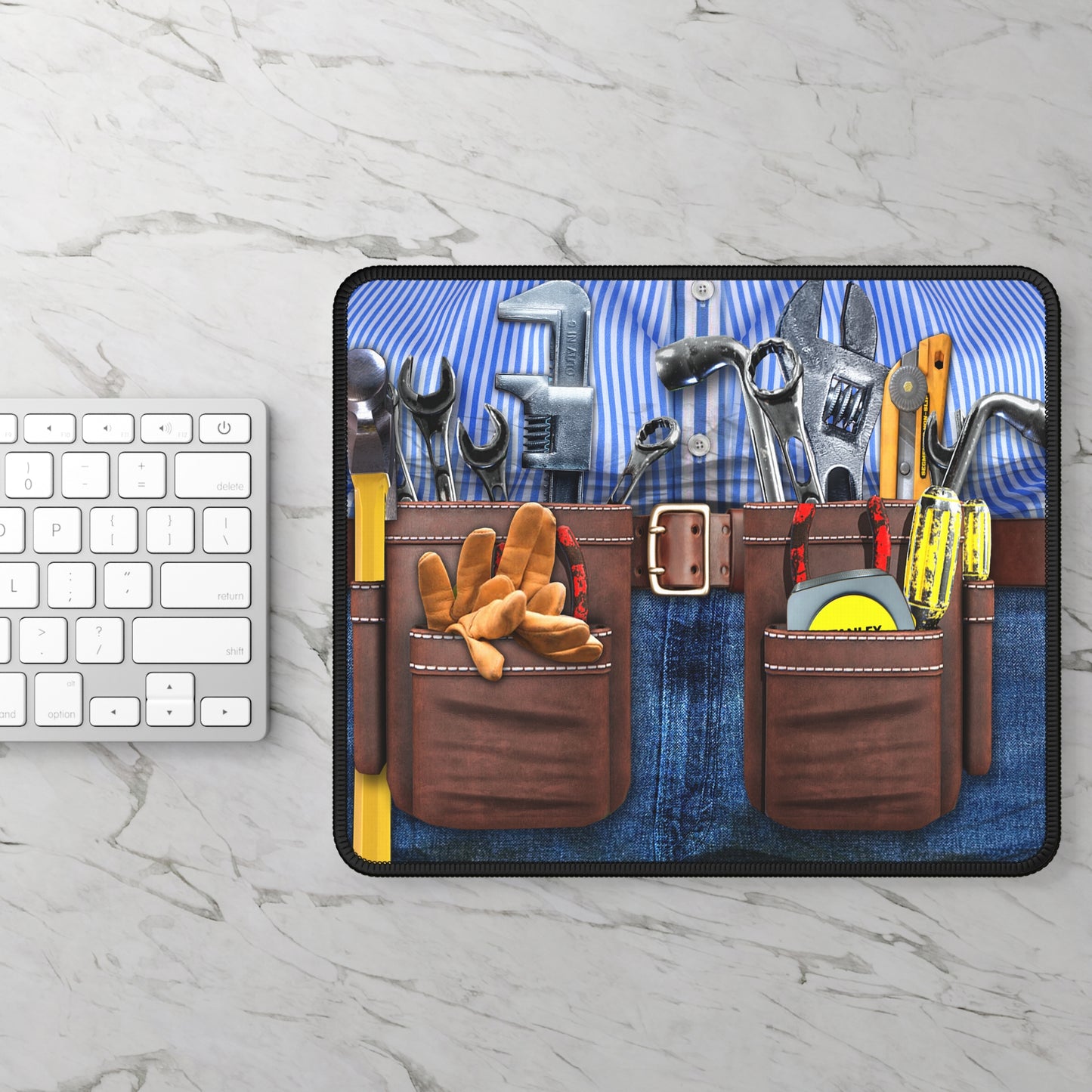 Handyman Tool Belt Mouse Pad