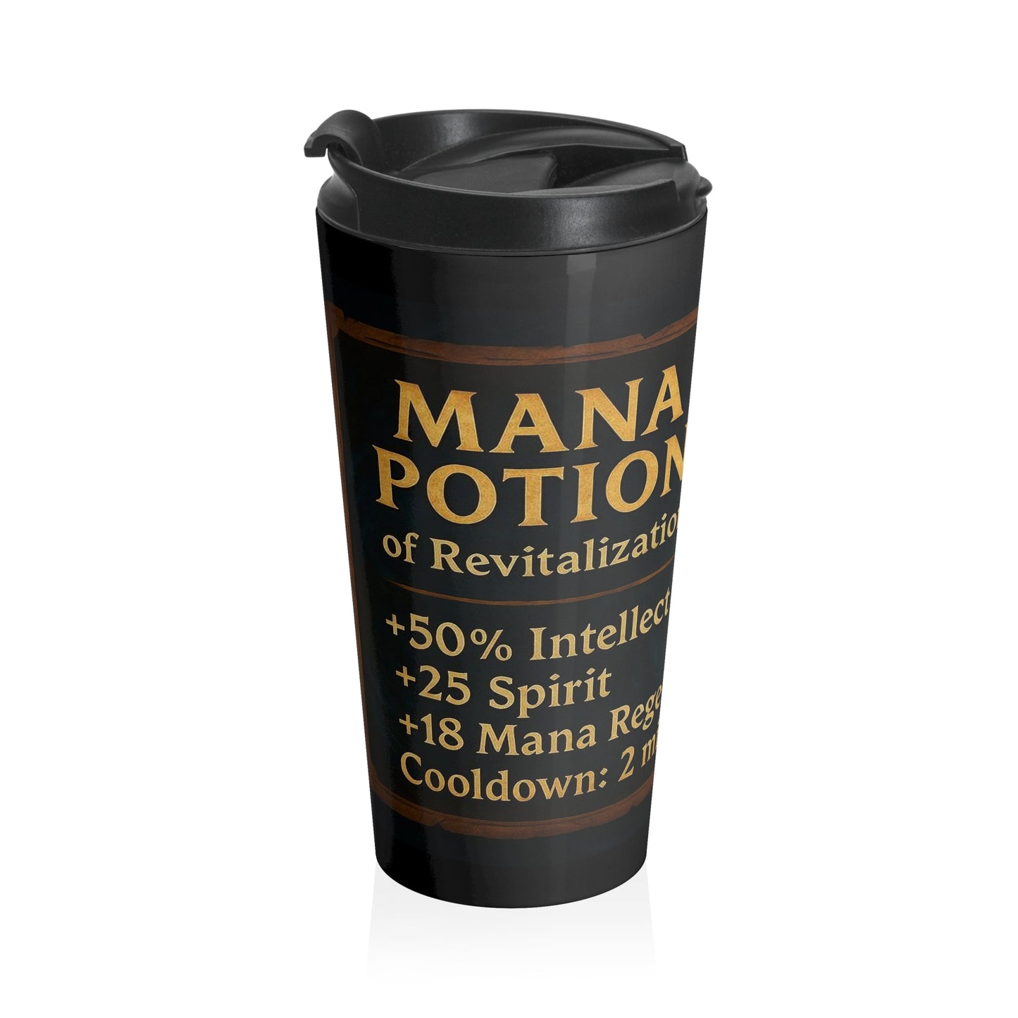 Mana Potion Travel Mug – 15oz Stainless Steel