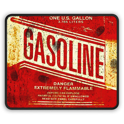 Gasoline Warning Mouse Pad