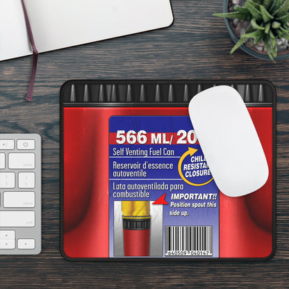 Emergency Fuel Can Mouse Pad