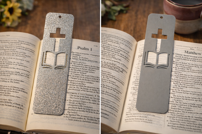 Cross and Bible Bookmark