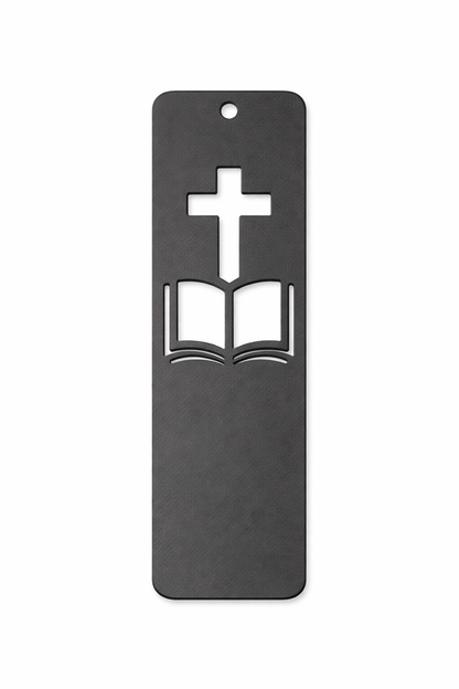 Cross and Bible Bookmark
