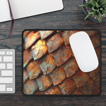 Ember Dragon Scale Mouse Pad