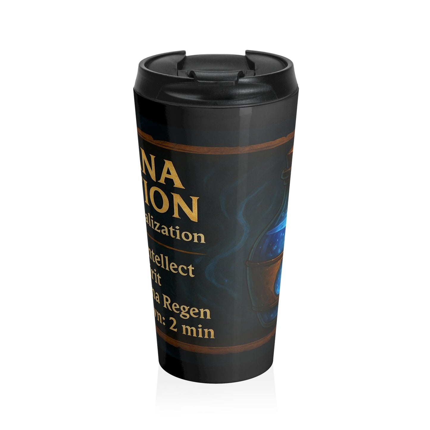 Mana Potion Travel Mug – 15oz Stainless Steel