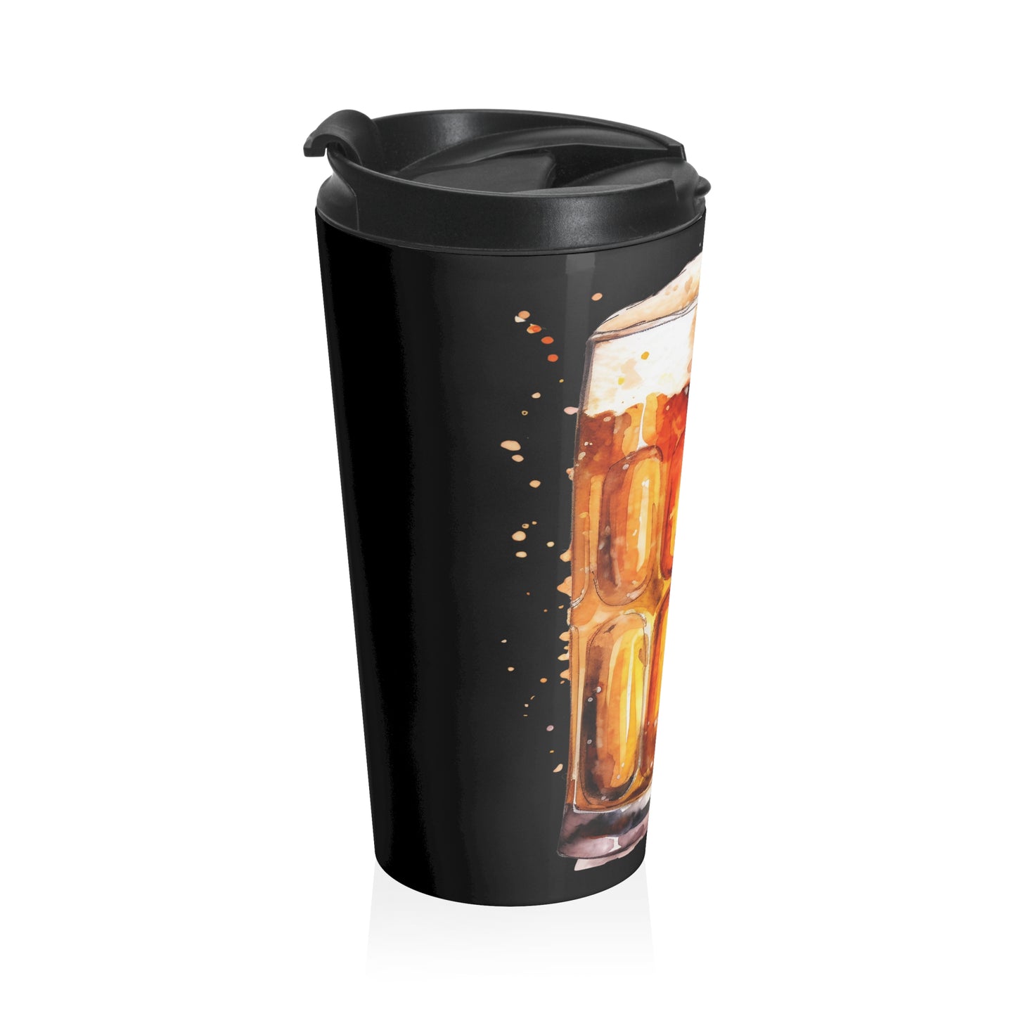 Frothy Beer Mug Stainless Steel Travel Mug – 15oz