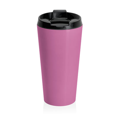 NP Nurse Pride Pink Stainless Steel Travel Mug – 15oz