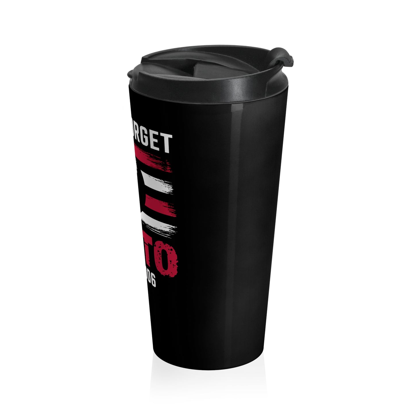 Never Forget Pluto Stainless Steel Travel Mug – 15oz