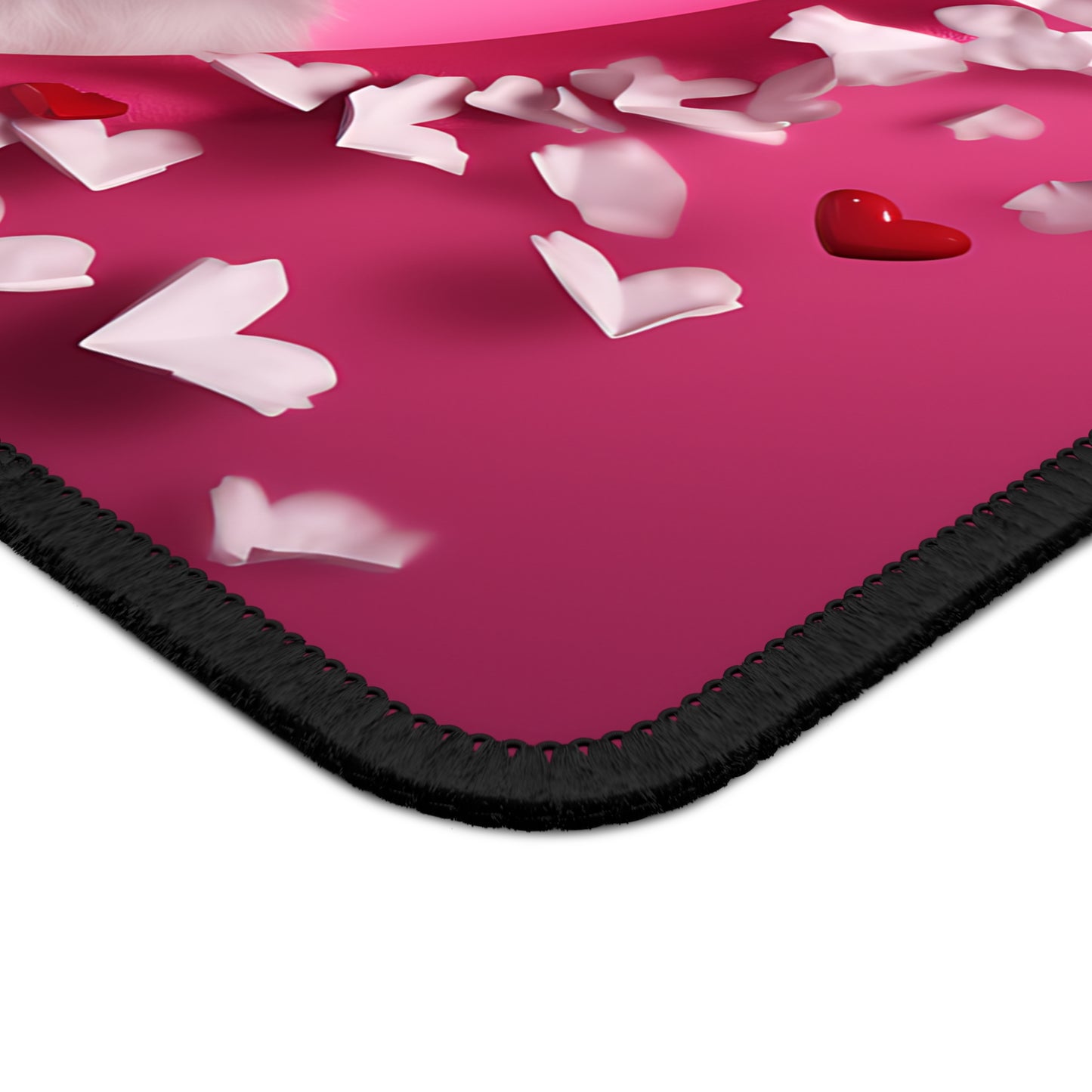 Petal Heart Pup Mouse Pad