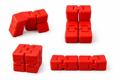 Infinity Fidget Cube – Endless Flip Anxiety Toy
